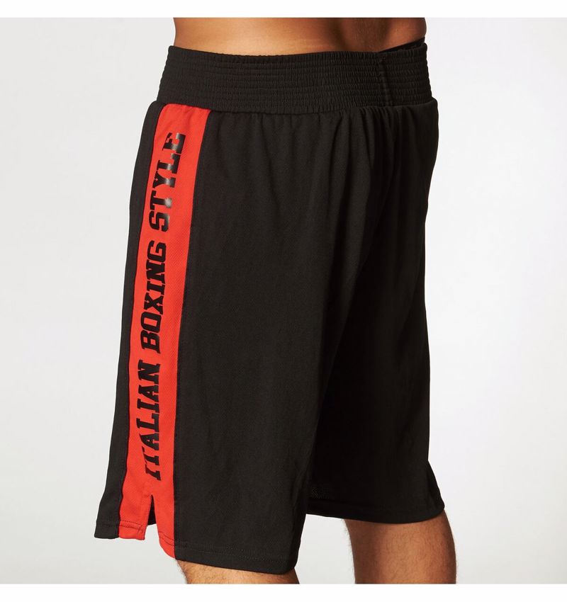 Leone ITALIA Boxing Shorts - black